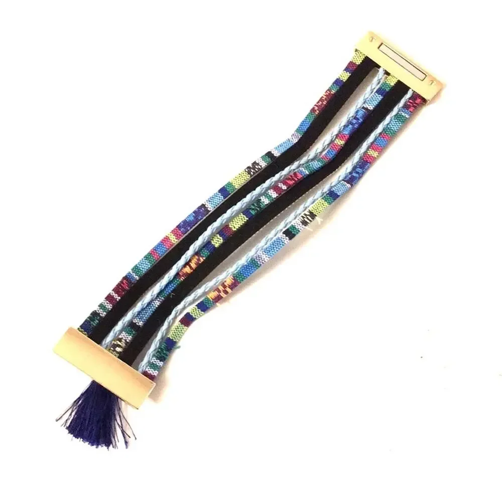 Boho Hippie cuff bracelet magnetic closure NEW
